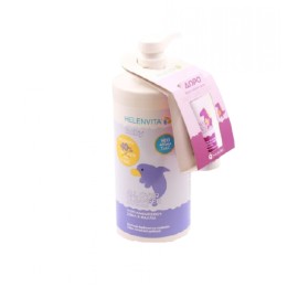 Helenvita Promo Baby All Over Cleanser Body & Hair Talc - Απαλό Αφρόλουτρο Με Άρωμα Ταλκ, 1lt & Δώρο Baby Nappy Rash Cream - Κρέμα Αλλαγής Πάνας, 20ml