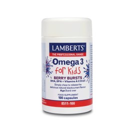 Lamberts Omega 3 for Kids – Berry Bursts, 30 caps
