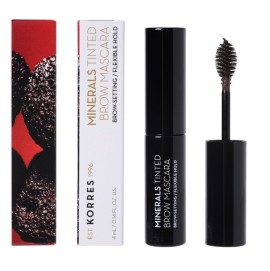 Korres - Minerals Tinted Brow Mascara 01 Dark Shade Μάσκαρα Φρυδιών, 4ml