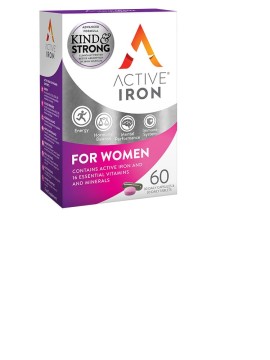 Bionat Active Iron Women Συμπλήρωμα Διατροφής με Ενεργό Σίδηρο για Γυναίκες, 30caps & 30tabs