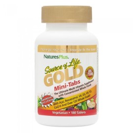 Natures Plus Source of Life Gold 180mini tabs