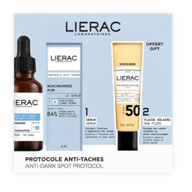 Lierac Promo Anti-Dark Spots Protocol The Serum Ορός Πρωτόκολλο κατά των Κηλίδων 30ml & Δώρο The Velvety Sun Fluid Λεπτόρρευστο Αντηλιακό Προσώπου SPF50+ 25ml
