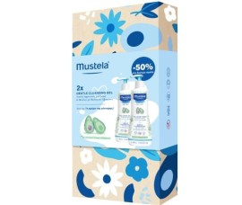 Mustela Mustela Spring Set 2x Gentle Cleansing Gel Απαλό Τζέλ Καθαρισμού για Σώμα & Μαλλιά 2x500ml