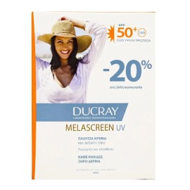 Ducray Promo -20% Melascreen Cream SPF50+ Αντηλιακή Κρέμα Κατά των Κηλίδων, 2x40ml
