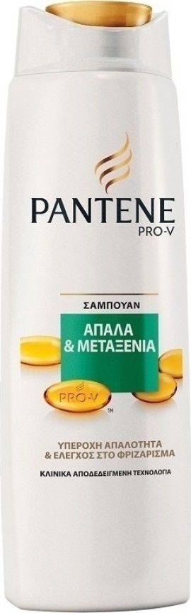 Pantene Pro V Smooth & Sleek Shampoo Σαμπουάν για Απαλά και Μεταξένια Μαλλιά 360ml