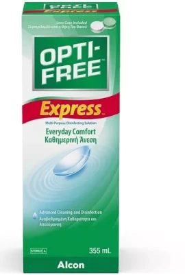 Alcon Opti Free Solution Express Διάλυμα Φακών Επαφής 355ml