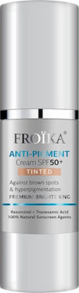 Froika Anti-Pigment Tinted Cream Κρέμα Προσώπου Κατά των Κηλίδων & της Υπερμελάγχρωσης με Χρώμα SPF50+ 30ml