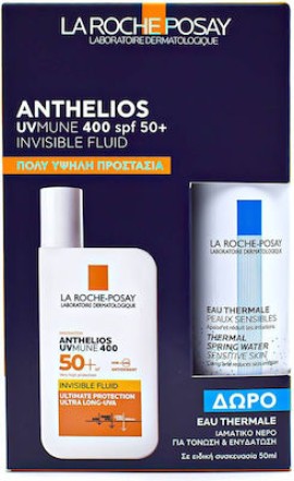 La Roche Posay Promo Anthelios UVMUNE 400 Αντηλιακό Προσώπου SPF50+ 50ml & Ιαματικό Νερό 50ml