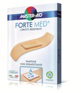 Master Aid Αυτοκόλλητα Επιθέματα Forte Med 2 Μεγέθη 20τμχ