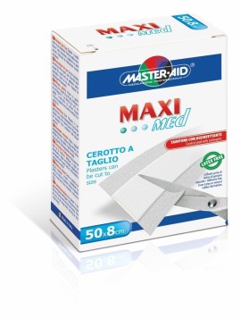 Master Aid Αυτοκόλλητο Επίθεμα Maxi Med 50x8cm 1τμχ