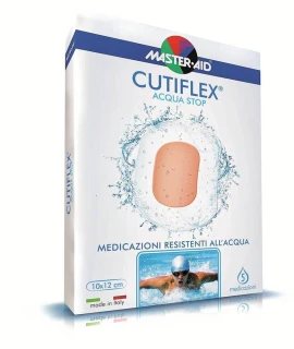 Master Aid Αδιάβροχα Αυτοκόλλητα Επιθέματα Cutiflex 10x8cm 5τμχ