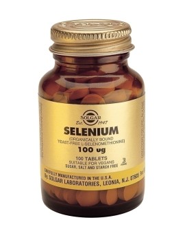 Solgar Selenium 100mcg 100 Ταμπλέτες