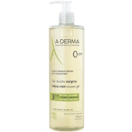 A-Derma Shower Gel Ultra-Rich Τζελ Καθαρισμού για Ξηρό Δέρμα 500ml