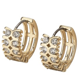 Verame Isabella Gold Υποαλλεργικά Σκουλαρίκια (Χρυσό χρώμα)