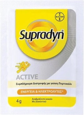 Bayer Supradyn Active για Τόνωση & Ενέργεια & Ισορροπία των Ηλεκτρολυτών 24 Φακελίσκοι