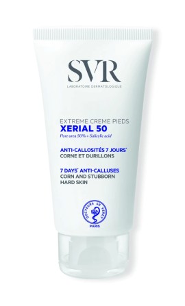 SVR Xerial 50 Extreme Feet Κρέμα Ποδιών με Ουρία για Αντιμετώπιση των Κάλων & των Ρόζων 50ml