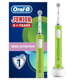 Oral B Junior Hbox 6+ Years Green Ηλεκτρική Οδοντόβουρτσα