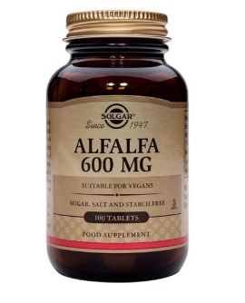 Solgar Alfalfa 600mg 100 Ταμπλέτες