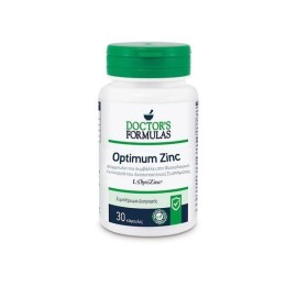 Doctors Formulas Optimum Zinc Συμπλήρωμα Διατροφής Για Το Ανοσοποιητικό Σύστημα 30 Κάψουλες