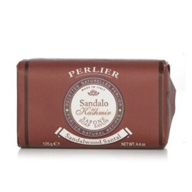 Perlier Sandalwood Solid Soap Bar Μπάρα Σαπουνιού (Σανδαλόξυλο) 125gr