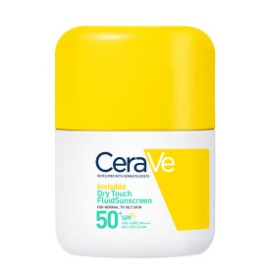 CERAVE Αντηλιακό Προσώπου Invisible Dry Touch Fluid SPF50+​ Για κανονική έως λιπαρή επιδερμίδα 50ml