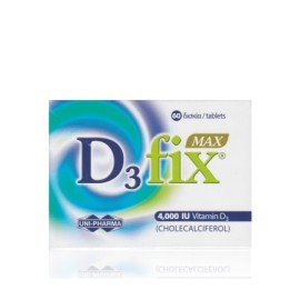 UNIPHARMA D3 FIX MAX 4000iu 60tabs