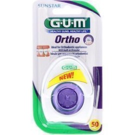 GUM Ortho οδοντικό νήμα 1τεμάχιο x50 (3220)