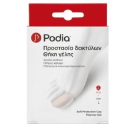 Podia Προστασία Δακτύλων Θήκη Γέλης Large 2τμχ.
