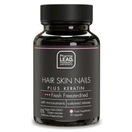 Pharmalead Black Range Hair Skin Nails Plus Keratin 30caps