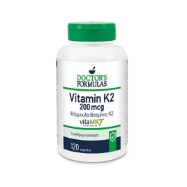 Doctors Formulas Vitamin K2 Συμπλήρωμα Διατροφής με Βιταμίνη Κ2 120 caps