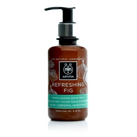 Apivita Refreshing Fig Moisturizing Body Milk, Ενυδατικό Γαλάκτωμα Σώματος 200ml