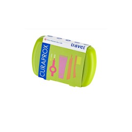 Curaprox Be You Travel Set Οδοντόβουρτσα Ultra Soft Πράσινο 4τμχ.