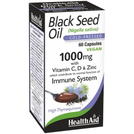 Health Aid Black Seed Oil 1000mg 60caps