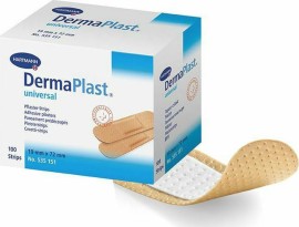 Hartmann Dermaplast Universal 19x72mm Αυτοκόλλητα Επιθέματα Τραυμάτων 100 Τεμάχια