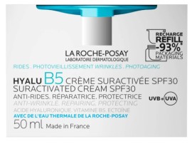 La Roche Posay Hyalu B5 Suractivated Cream SPF30 Refill Αντιρυτιδική Κρέμα για Άμεση Σύσφιξη Λείανση & Επανόρθωση 50ml
