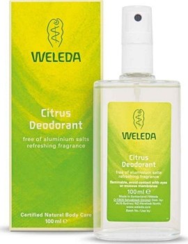 Weleda Citrus Deodorant 24h Αποσμητικό Κίτρου, 100ml