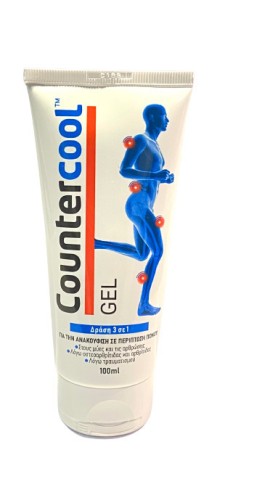 CounterCool Gel 100ml - Για Την Ανακούφιση Σε Μυϊκούς Πόνους Βausch Ηealth