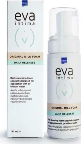 Intermed Eva Original Mild Foam Daily Αφρός Καθαρισμού για την Ευαίσθητη Περιοχή 150ml