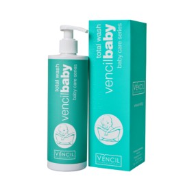Vencil Baby Total Wash Φυσικό Bρεφικό Σαμπουάν & Αφρόλουτρο 400ml