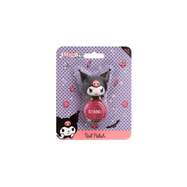 Air-Val Kuromi Nail Polish with 3D Cap Glitter Purple 8ml