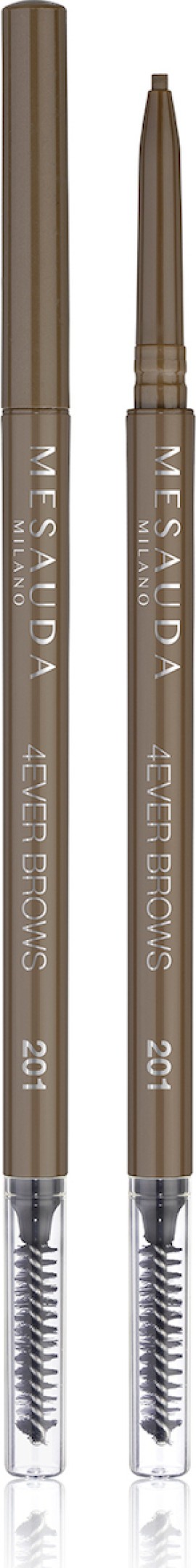 Mesauda Milano 4Ever Brows Waterproof Eyebrow Pencil 201 Hazel, 0,09gr