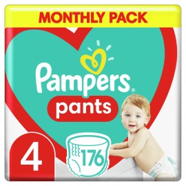 Pampers Pants Μέγεθος 4 [9-15kg] 176 Πάνες - Βρακάκι