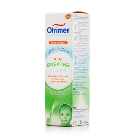 Otrimer Breath Clean Kids Φυσικό Ισότονο Διάλυμα Θαλασσινού Νερού Ήπιος Ψεκασμός 100ml