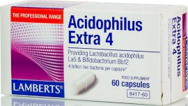Lamberts Acidophilus Extra 4 Προβιοτικά 60 κάψουλες