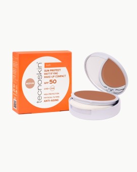 Tecnoskin Sun Protect Αντηλιακή Πούδρα Προσώπου SPF50 Medium 10gr