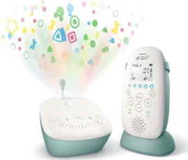 Philips Avent Dect SCD580 Συσκευή Παρακολούθησης Μωρού με Προβολή Σχεδίων