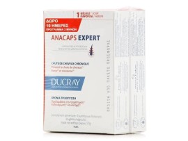 Ducray Promo Anacaps Expert Συμπλήρωμα Διατροφής για τη Χρόνια Τριχόπτωση 2x30 κάψουλες/10ΜΕΡΕΣ ΔΩΡΟ