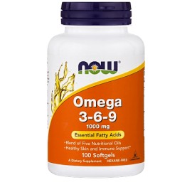 Now Foods Omega 3-6-9 1000mg 100softgels