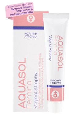 AQUASOL FEMINA Vaginal Atrophy για την Κολπική Ατροφία 30ml