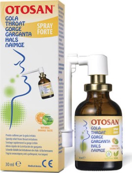 Otosan Throat Spray Forte Στοματικό Σπρέυ για τον Λαιμό 30ml